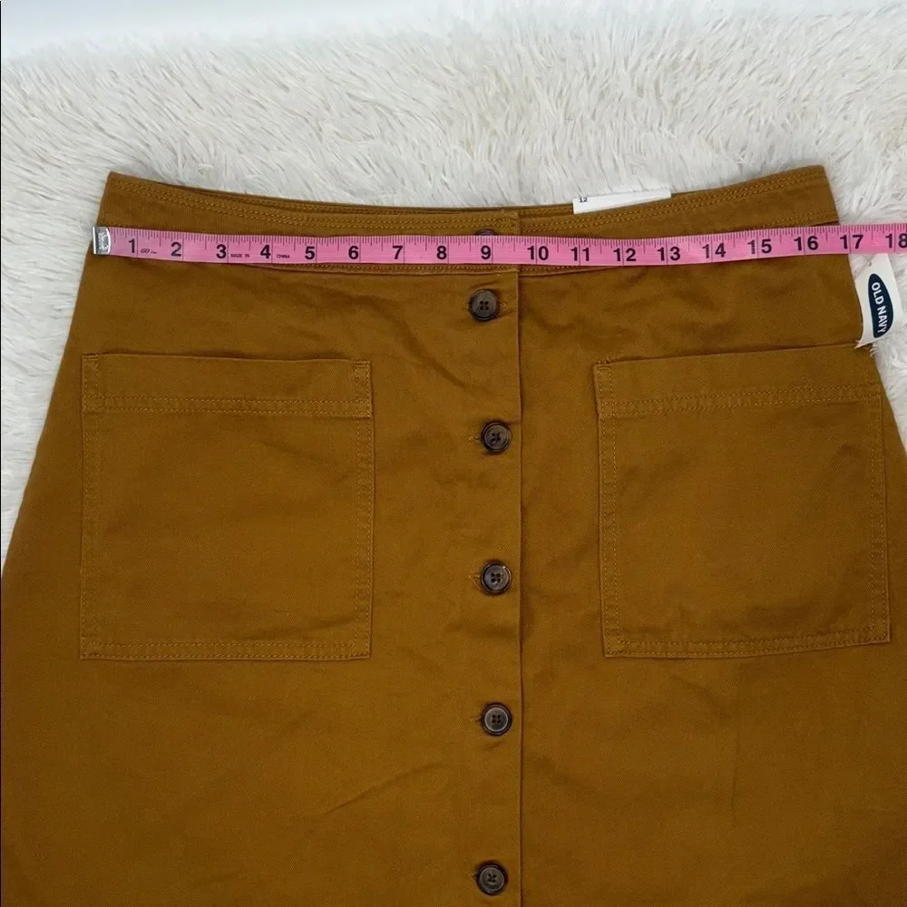 Old Navy Button Up Skirt Women’s Size 12 New